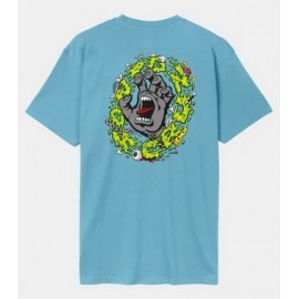 Men's SANTA CRUZ Slime Scream Norse Blue T-Shirt