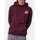 Sweat à Capuche Homme SANTA CRUZ Slime Scream Dark Cherry