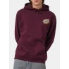 Sweat à Capuche Homme SANTA CRUZ Slime Scream Dark Cherry