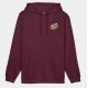 Sweat à Capuche Homme SANTA CRUZ Slime Scream Dark Cherry