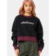 Sweat Femme SANTA CRUZ Flourish Strip Crew Black