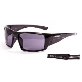 Ocean Aruba Floating Sunglasses Shiny Black Smoke