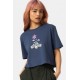 Tee Shirt femme SANTA CRUZ Flourish Héritage Blue