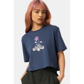 Tee Shirt femme SANTA CRUZ Flourish Héritage Blue