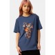 Tee Shirt femme SANTA CRUZ Night Critter Front Héritage Blue