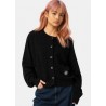 Women's SANTA CRUZ Wharf Knit Cardigan in Black