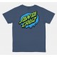 SANTA CRUZ Slime Dot Heritage Blue Junior T-Shirt