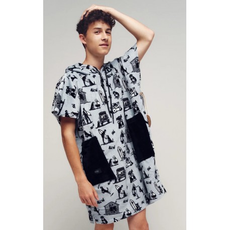 Poncho All-In Junior Kai Coton Bio