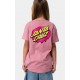 Tee shirt junior SANTA CRUZ Slime Dot Universal Pink