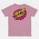Tee shirt junior SANTA CRUZ Slime Dot Universal Pink