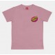 Tee shirt junior SANTA CRUZ Slime Dot Universal Pink