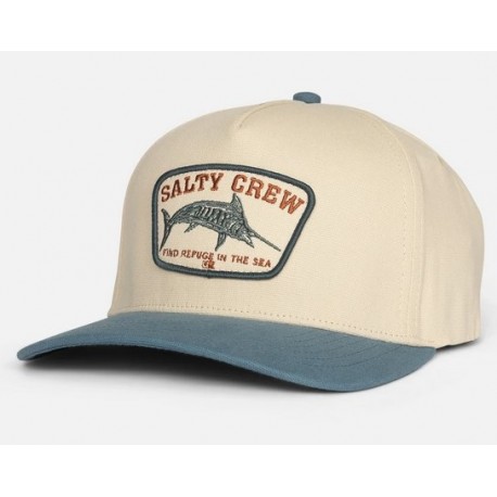 Casquette Salty Crew Billfisher Off White Pilot Blue
