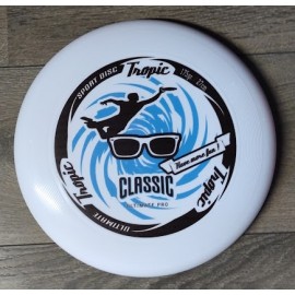 Frisbee Tropic Ultimate 175gr Classic Blanc