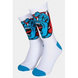 Santa Cruz Hand Dot Socks White
