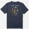 Tee Shirt Homme SALTY CREW Lure Gear Navy