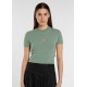 DICKIES Women's Maple Valley Olive Green T-Shirt