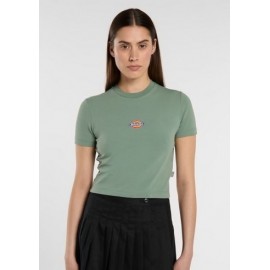 DICKIES Women's Maple Valley Olive Green T-Shirt