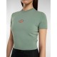 DICKIES Women's Maple Valley Olive Green T-Shirt
