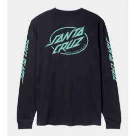Men's Long Sleeve T-shirt DICKIES Cyber Dot Black