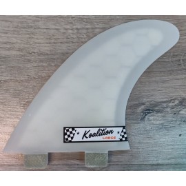 Koalition Thruster The Base Fins FCS1 Clear Large