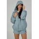 Coupe Vent Femme SALTY CREW Barrier Windbreaker Stormy Grey