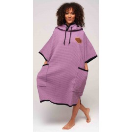 Poncho All-In Light Purple Waffle
