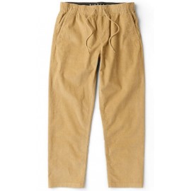 VISSLA No See Ums Cord Eco Elastic Trousers Dark Sand