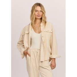 Chemise Velours Femme SISTREVOLUTION After Hours Cord Sea Salt