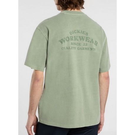 Tee shirt Homme DICKIES Christiana Olive Verte
