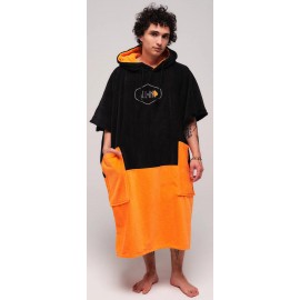 Poncho All-in V Flash Line Black Apricot
