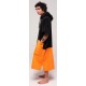 Poncho All-in V Flash Line Black Apricot