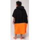 Poncho All-in V Flash Line Black Apricot
