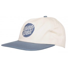 Casquette Santa Cruz Reason For Leaving Snapback Ecru Heritage Blue