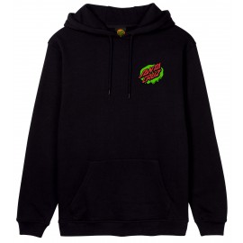 Sweat à Capuche Homme SANTA CRUZ Slime Scream Black