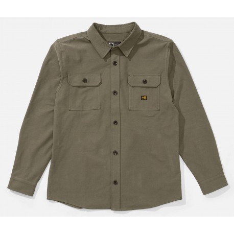 SALTY CREW Men's Mariners Overshirt Dusty Olive