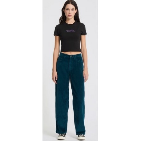 VOLCOM Weellow II Corduroy Pants - Emerald Green