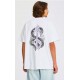 VOLCOM Men's Snake Peace White T-Shirt