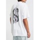 VOLCOM Men's Snake Peace White T-Shirt