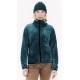 PROTEST Prtvance Rainstorm Blue Women's Full Zip Velour Fleece