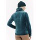 PROTEST Prtvance Rainstorm Blue Women's Full Zip Velour Fleece