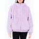 PROTEST Women's Prtgolly Thistie Purple Zip-Up Sweatshirt