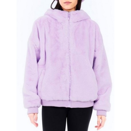 Sweat Zip Femme PROTEST Prtgolly Thistie Purple
