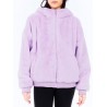 PROTEST Women's Prtgolly Thistie Purple Zip-Up Sweatshirt