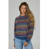 SALTY CREW Women's Sweater Gone Sallin Indigo
