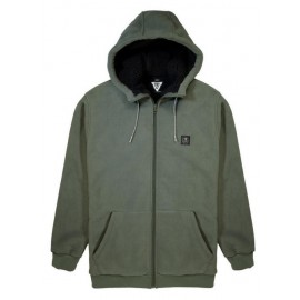 Sweat Doublé Sherpa Homme VISSLA Eco Zy Vintage Green