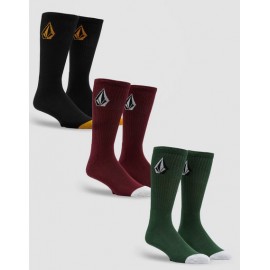 Pack De 3 Chaussettes Volcom Full Stone Mix