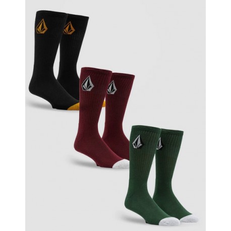 Pack De 3 Chaussettes Volcom Full Stone Mix