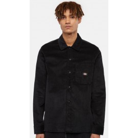 Dickies Corduroy Shirt Long Sleeve Black