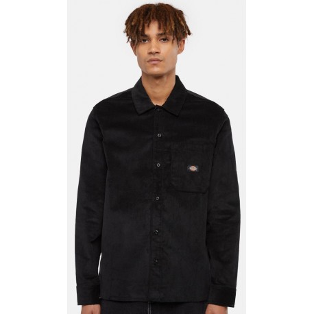 Chemise en Velours Dickies Corduroy Noire