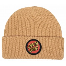 Bonnet Santa Cruz Youth Classic Dot Wheat